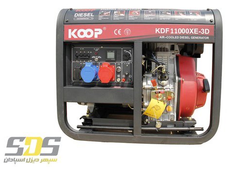 دیزل ژنراتور کوپ مدل KDF 11000XE-3D